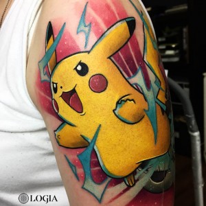 tatuaje-pikachu-hombro-logia-barcelona-salamone 